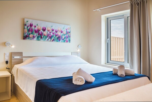 2 chambres, Wi-Fi, literie fournie