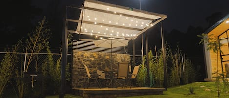 Front of property – evening/night