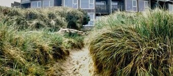 Oceanfront condo with king suite, balconies, & pet-friendly comfort—steps from the sand!