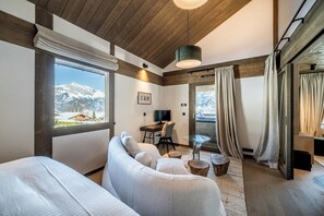 5 bedrooms, free WiFi, bed sheets - Luluvert - Luxury Chalet in Saint-Gervais (Saint-Gervais-les-Bains)