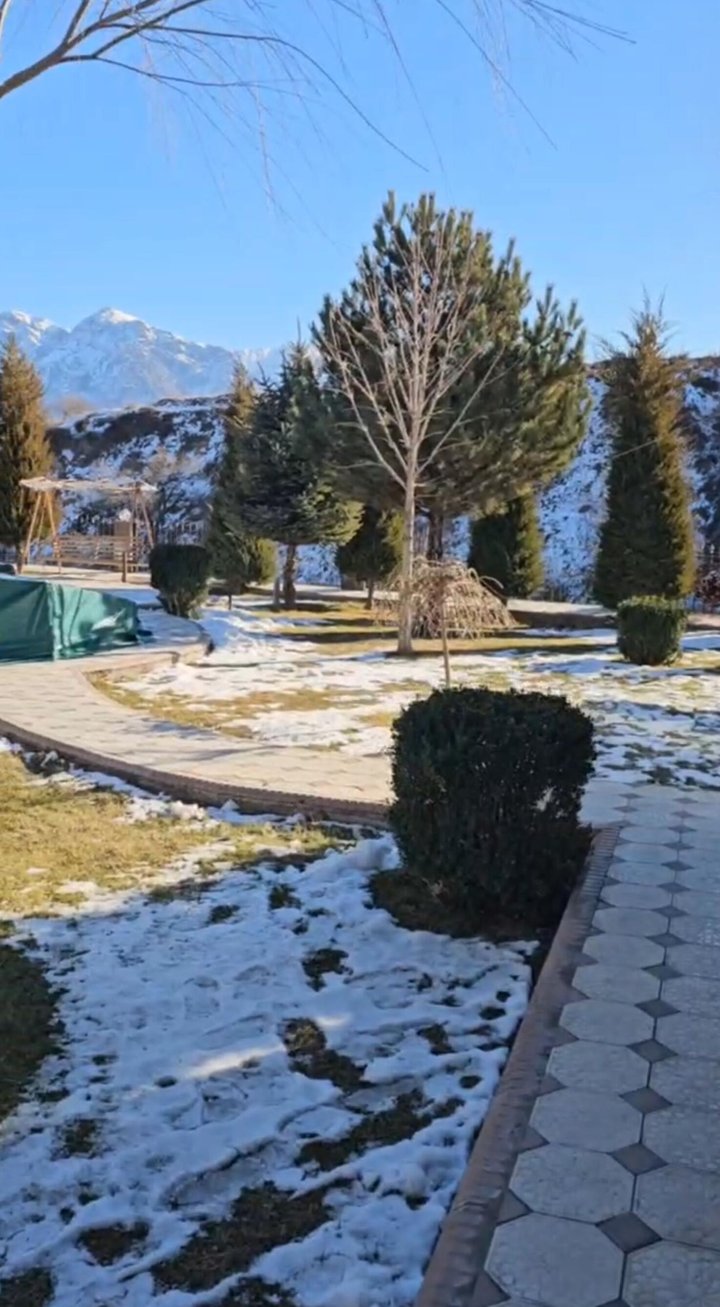 Overnatningsstedets område