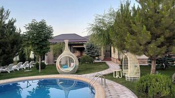 Fassade der Unterkunft