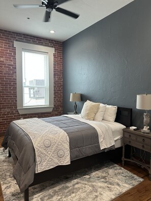 2 chambres, fer et planche à repasser, Wi-Fi, literie fournie