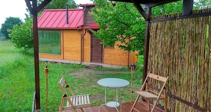 An original Tiny House with WiFi and AC in enchanting Pátka