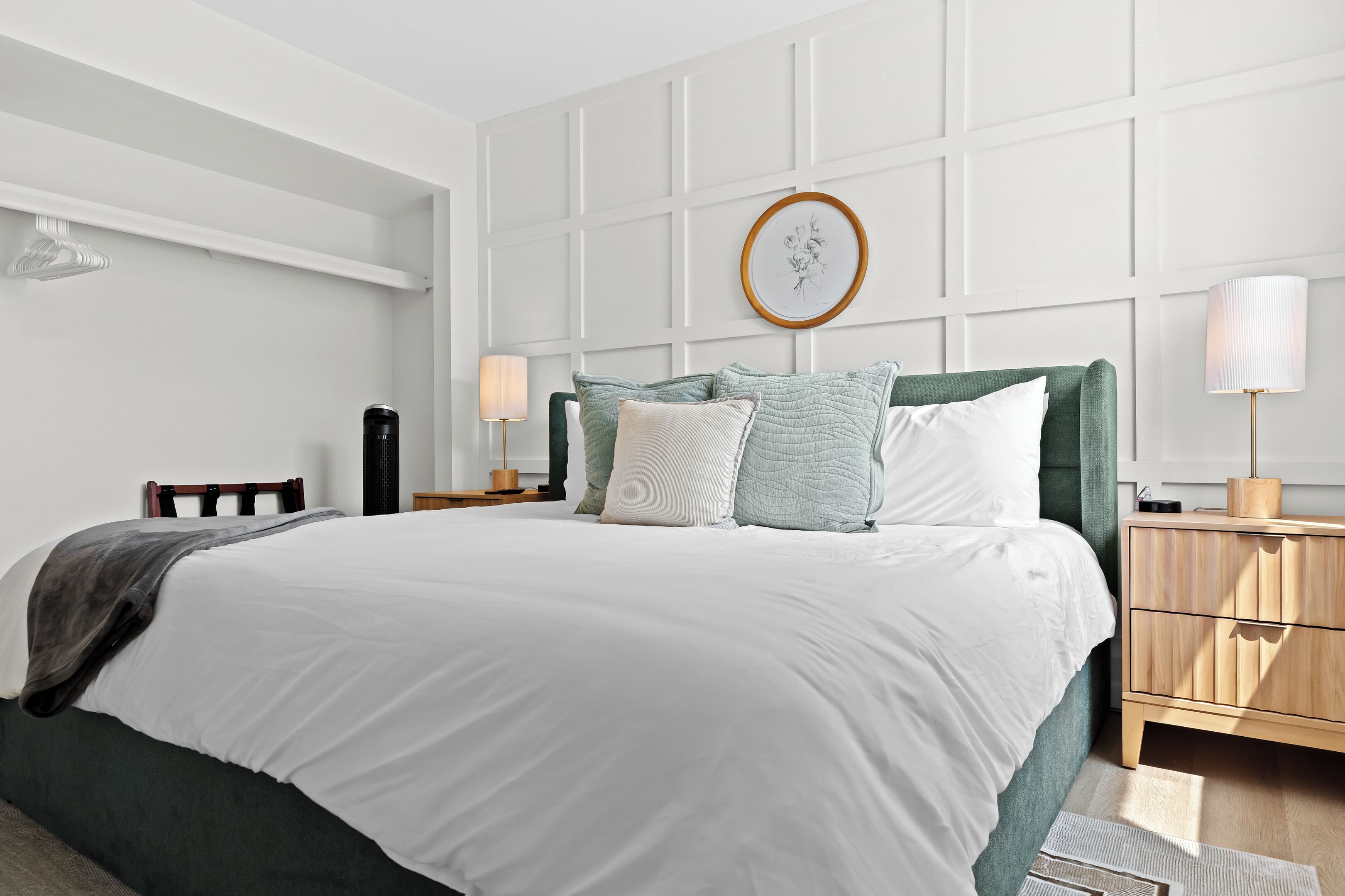 2 chambres, bureau, fer et planche à repasser, Wi-Fi gratuit