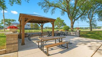 Opções para refeição ao ar livre