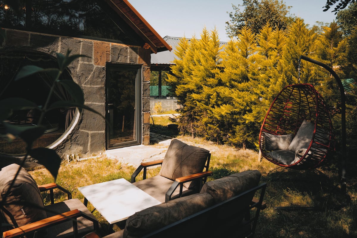 Basic Bungalow, Balcony, Mountain View | Garden view