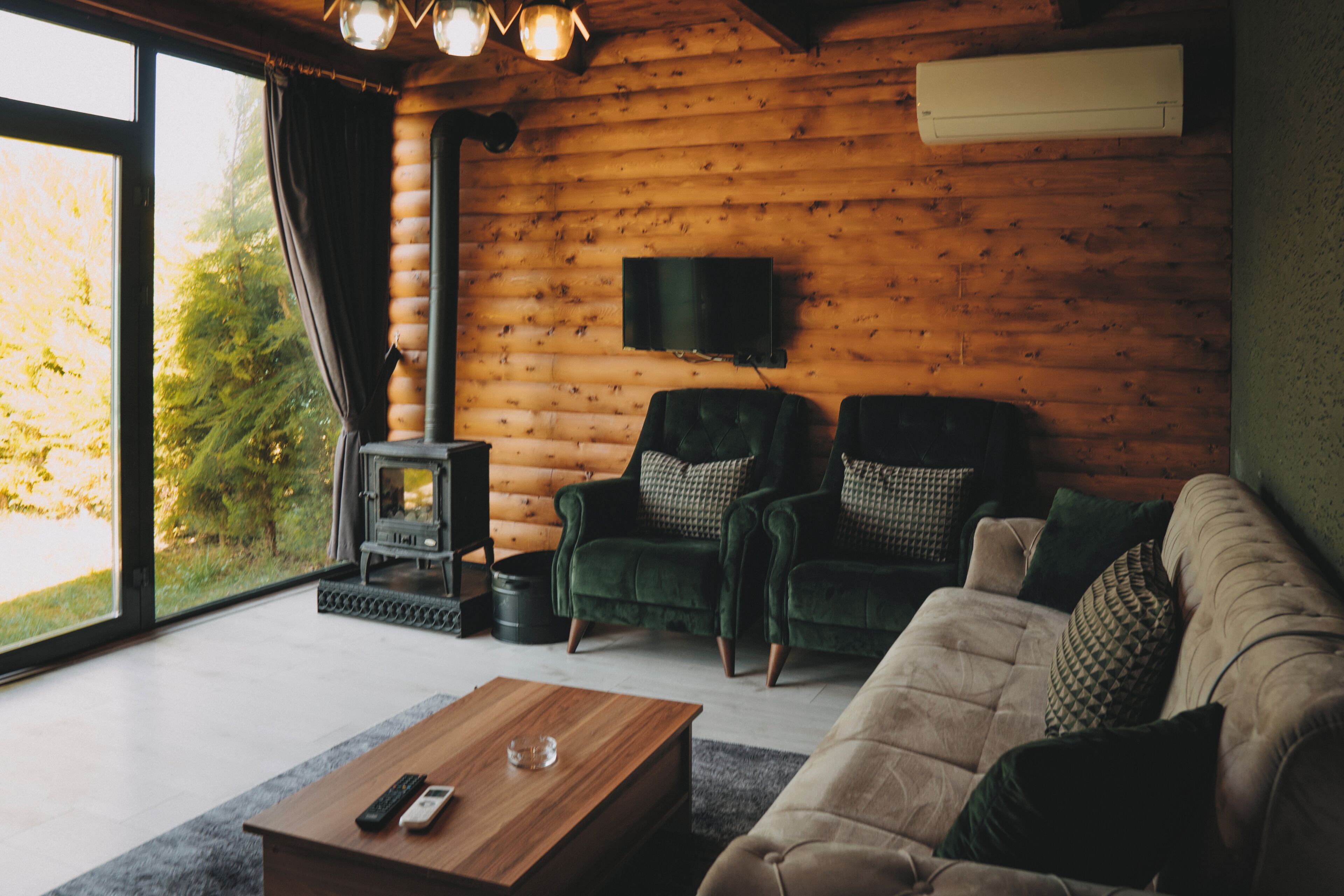 Bungalow Deluxe, ban công | Khu phòng khách