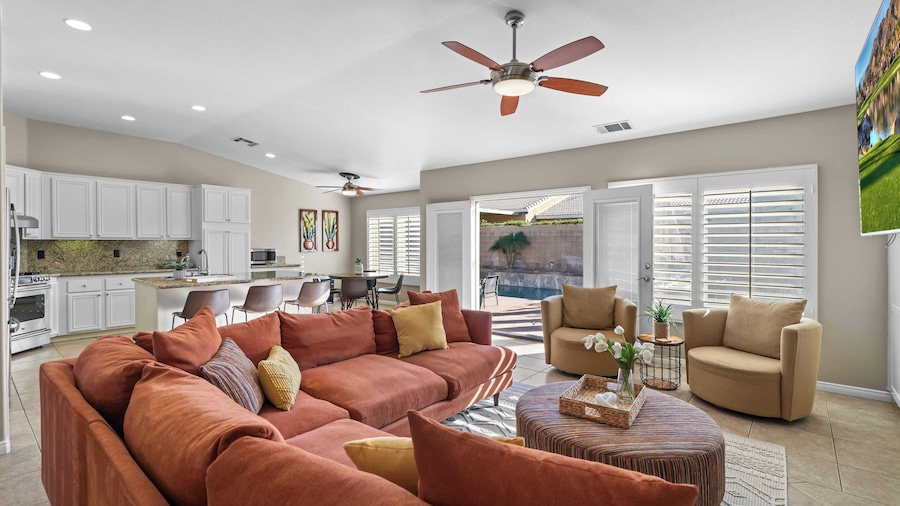 La Quinta Desert Haven Luxe Stay w/ Private Pool, Hot Tub, Pool Table