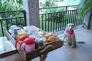 In-room dining