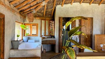 Cabin có tầm nhìn toàn cảnh, quang cảnh biển | 3 phòng ngủ, bộ đồ giường cao cấp, bàn ủi/dụng cụ ủi quần áo