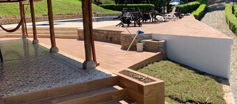 VILLA CATALINA FARM WITH SWIMMING POOL AND JACUZZI NEAR LA PINTADA 