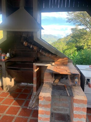 Property grounds - VILLA CATALINA FARM WITH SWIMMING POOL AND JACUZZI NEAR LA PINTADA  (Santa Bárbara)