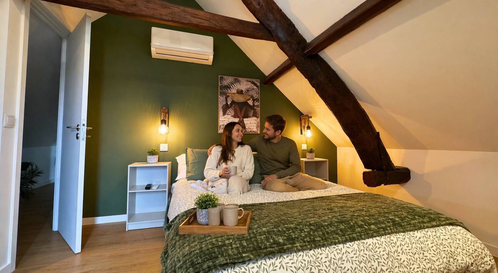 2 Schlafzimmer, Bügeleisen/Bügelbrett, Internetzugang, Bettwäsche