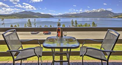 Lake & ski view condo | Pool, hot tub, sauna & cozy fireplace