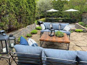 Terrace/patio - Historic Edge of the River, Adirondacks (Willsboro)