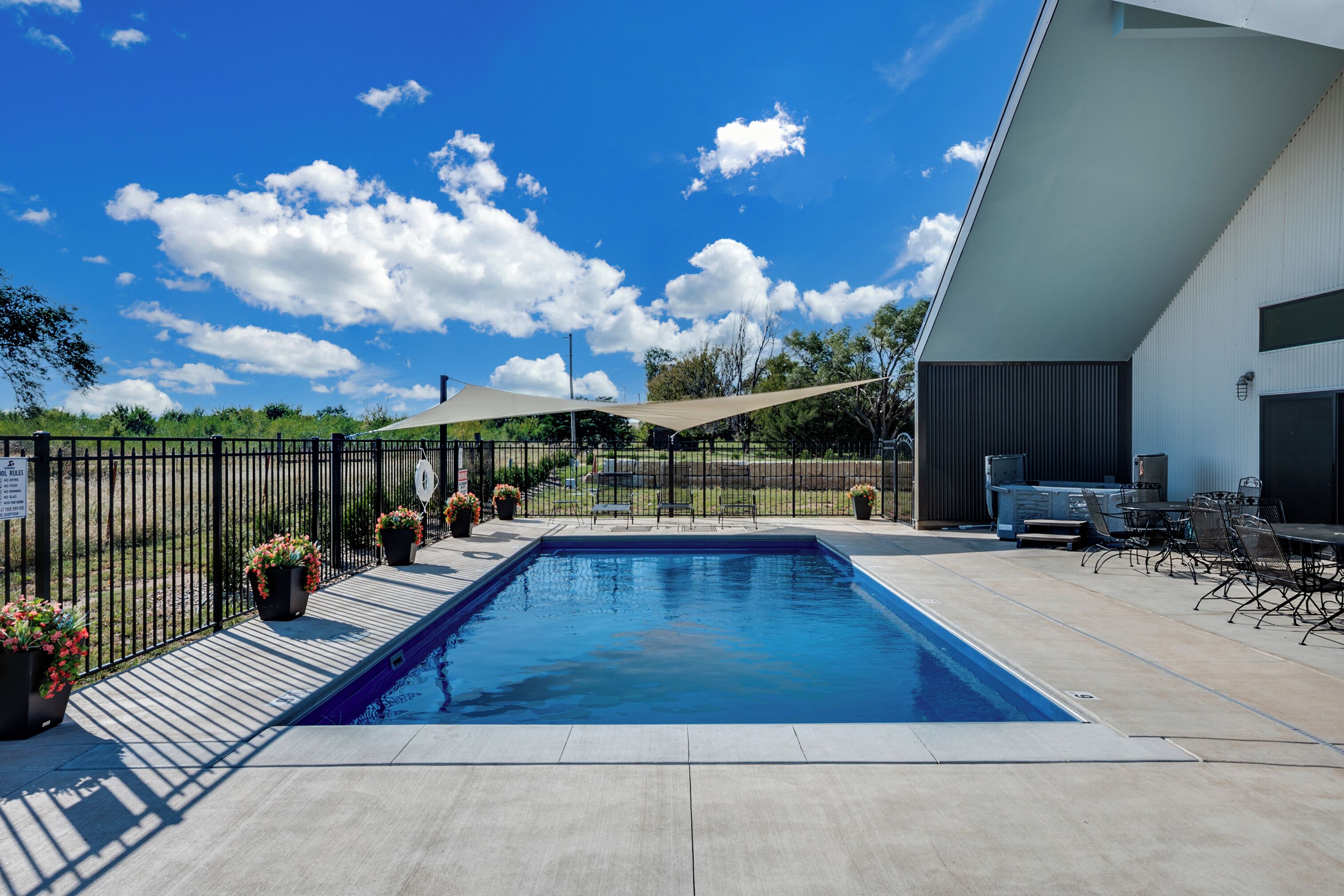 Outdoor pool