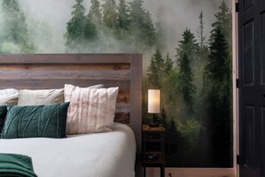 1 makuuhuone, silitysrauta/-lauta, ilmainen Wi-Fi, vuodevaatteet