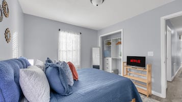 3 soveværelser, strygejern/strygebræt, weekendseng, gratis Wi-Fi