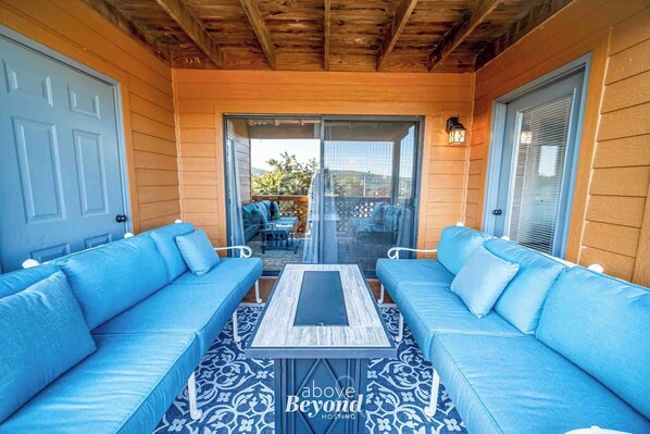 Terrace/patio - Mountain View Retreat Branson | 3 Bed, 2 Bath (Branson)