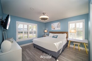 3 bedrooms, iron/ironing board, travel crib, free WiFi