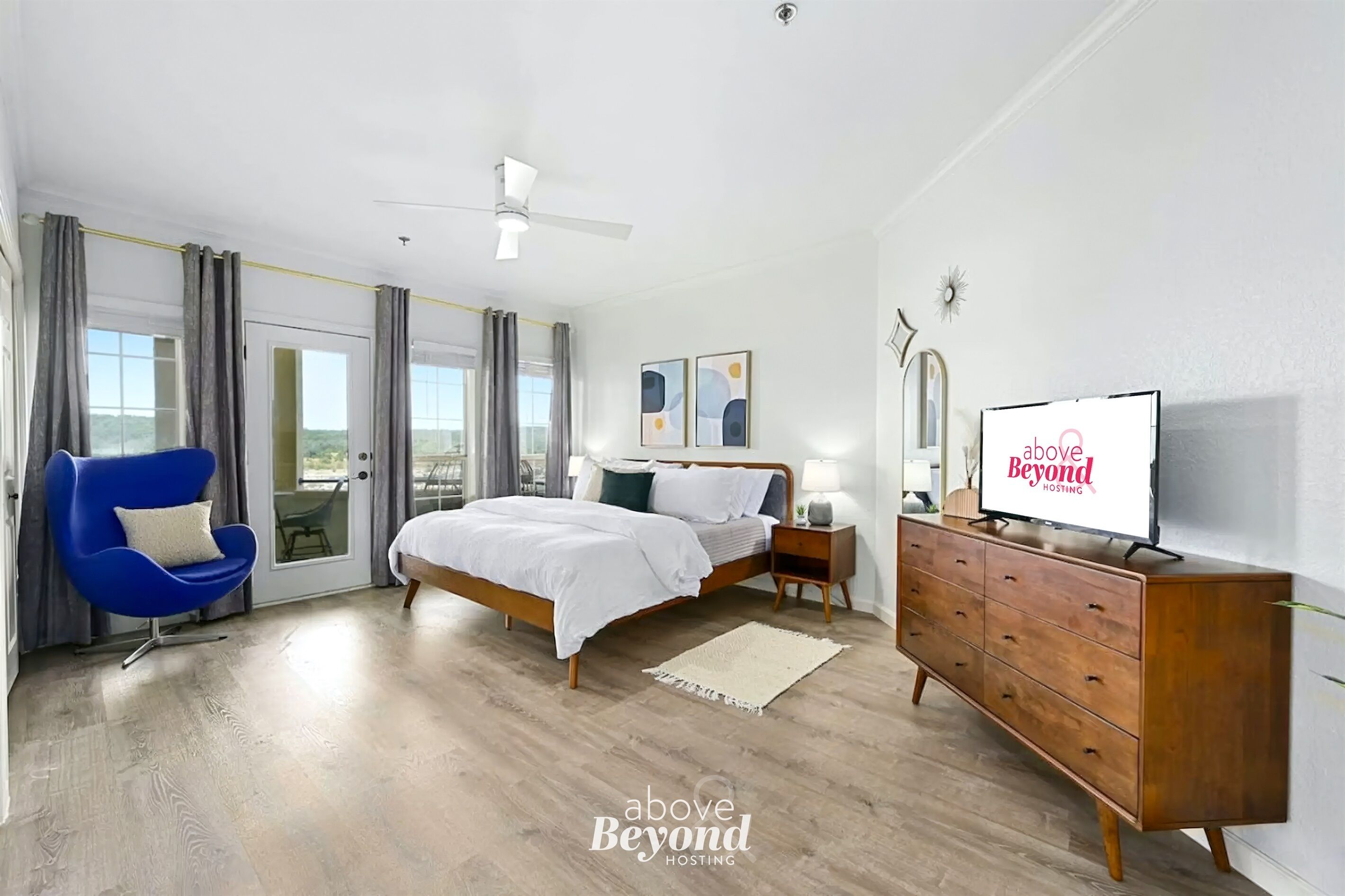 2 bedrooms, travel crib, free WiFi, bed sheets