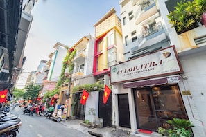 Façade de l’hébergement