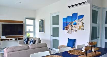 Beach house w/private pool, unit BLUE, full A/C, WiFi, kayaks