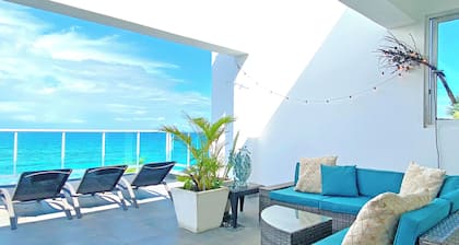Spacious 4-bedroom condo with WiFi and AC in serene BlueGreen Oceanfront Condos