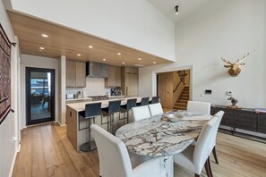 Dining - Fall Views & Hot Tub | Luxe Jackson Retreat (Jackson Hole)