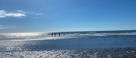 Beach nearby, beach towels