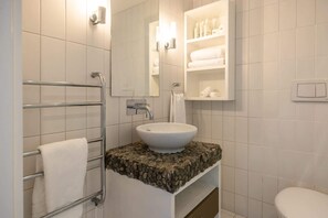 Shower, hair dryer