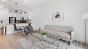 Apartment, 1 Bedroom | Living area