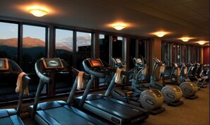 Fitness facility - Ski in & out! 1-BR condo in Breckenridge with WiFi, AC, fitness room, sleeps 4 (Breckenridge)