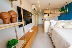1 bedroom, iron/ironing board, Internet, bed sheets