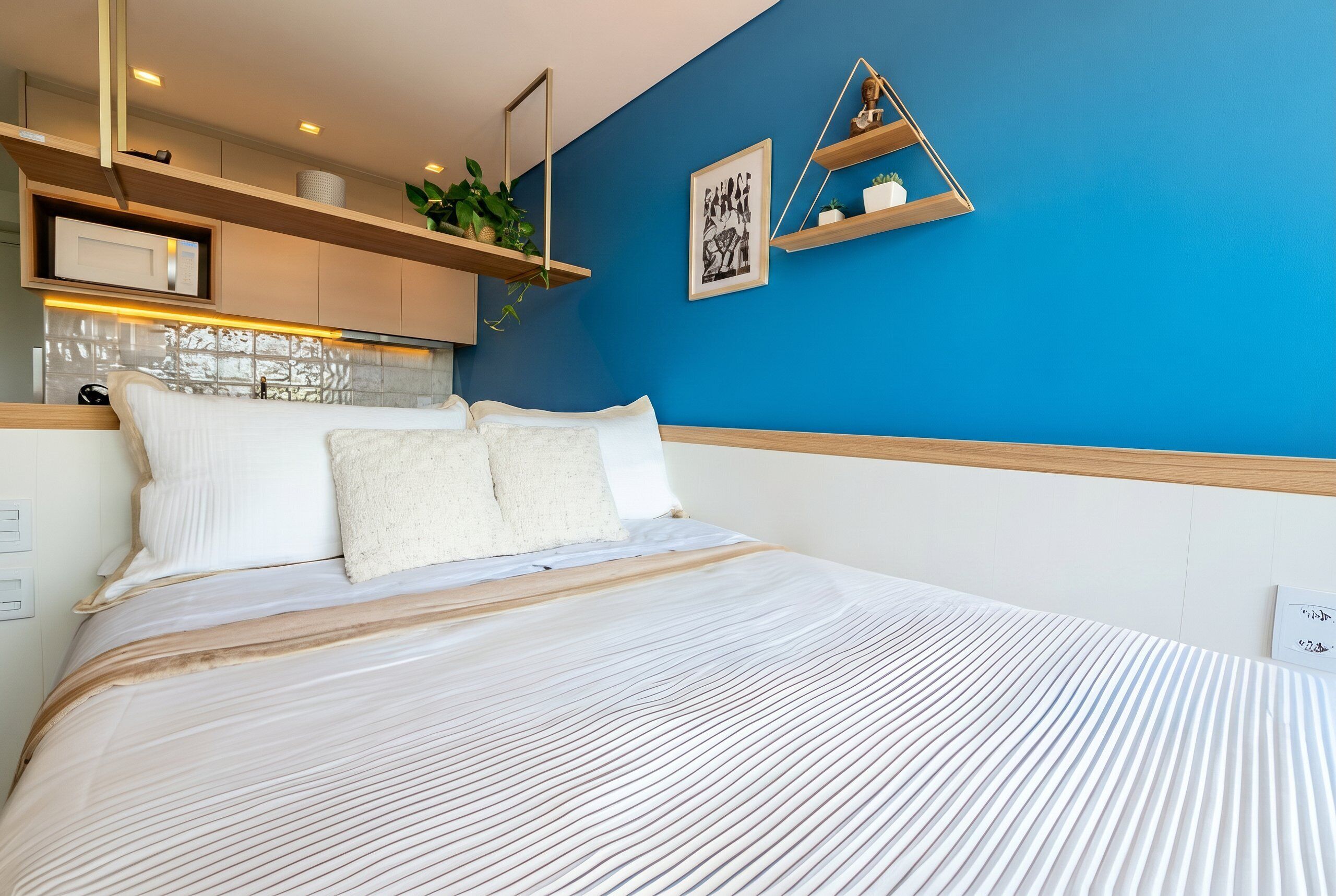 1 室のベッドルーム、アイロン / アイロン台、インターネット、ベッドシーツ