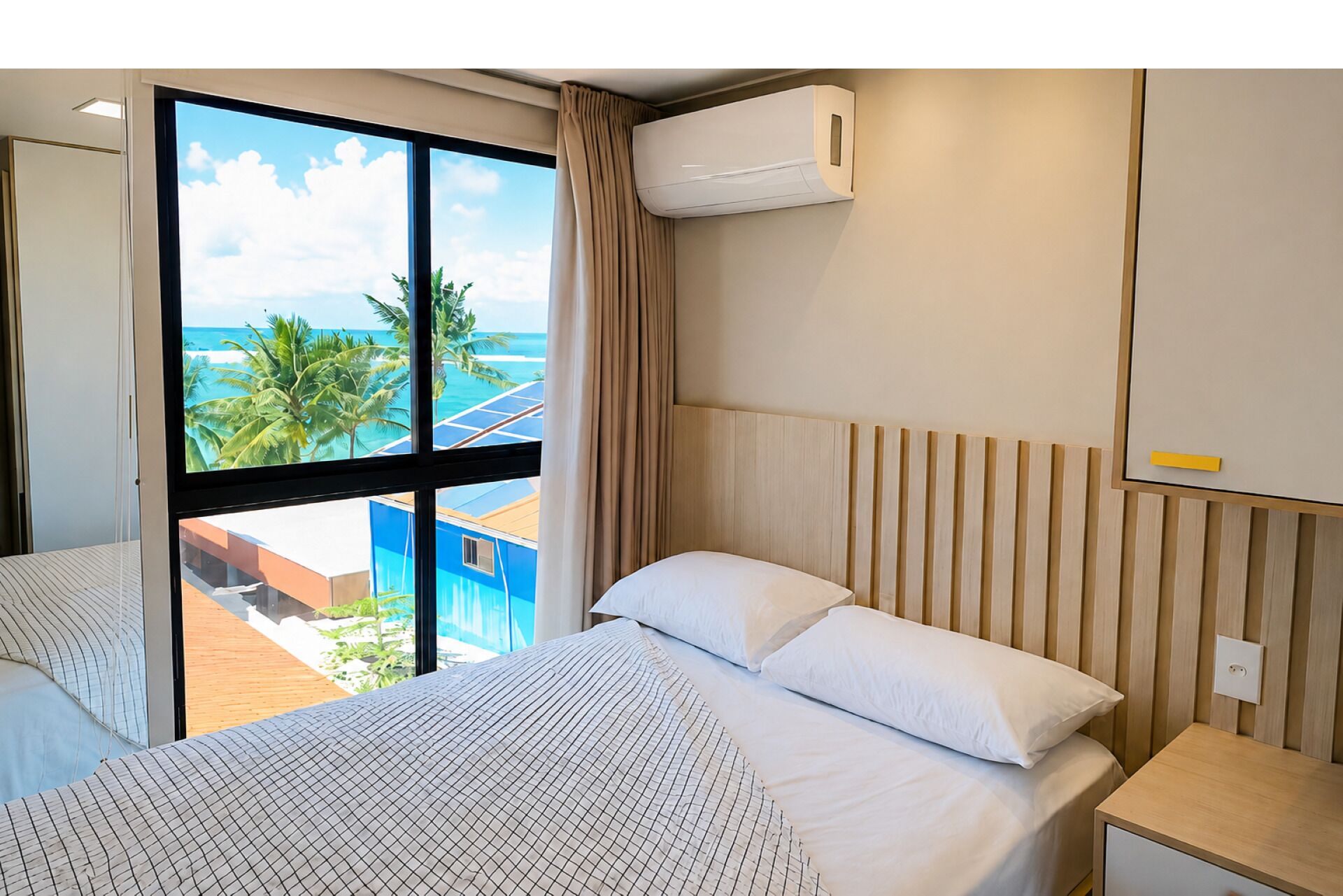 1 bedroom, iron/ironing board