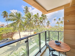 Outdoor dining - Amazing flat on the sand (Ipojuca)