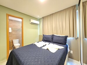 2 soverom, strykejern/-brett, internettilgang og sengetøy