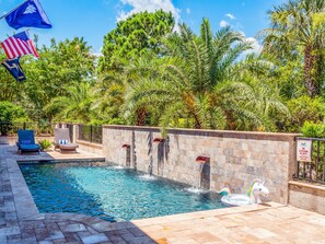 Außenpool, beheizter Pool