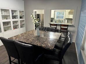 Dining - The Azure Charm — Amazing 3BR 2BA Home by the Pearl District & Fort Sam Houston (San Antonio)