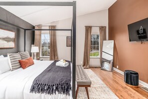 5 soverom, strykejern/-brett, wi-fi (inkludert) og sengetøy