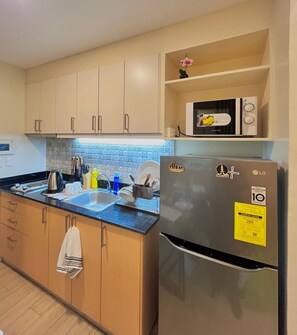 Shared Dormitory, 1 Bedroom, Accessible, Smoking | Interior - Room-simple, Modern & Cozy Condo in Lafa (Iloilo)
