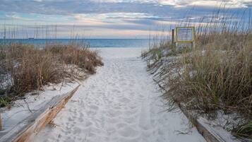 Beach nearby
