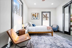 1 makuuhuone, silitysrauta/-lauta, vauvan matkasänky, Wi-Fi