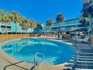 Pool - Lani Kai Village 210 - Beautiful Indirect Gulf Views from your Balcony! And great rates!!! (Gulf Shores)