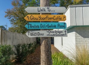 Overnattingsstedets uteområder