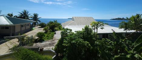 Blick von der Unterkunft