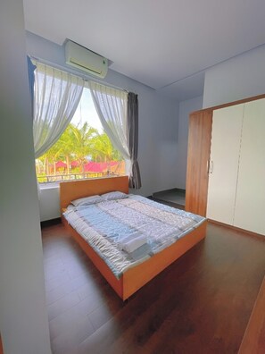 Maison Deluxe, balcon, vue jardin