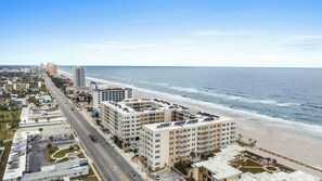 Enjoy stunning ocean views from the comfort of your room, with access to the beach via a wide road.